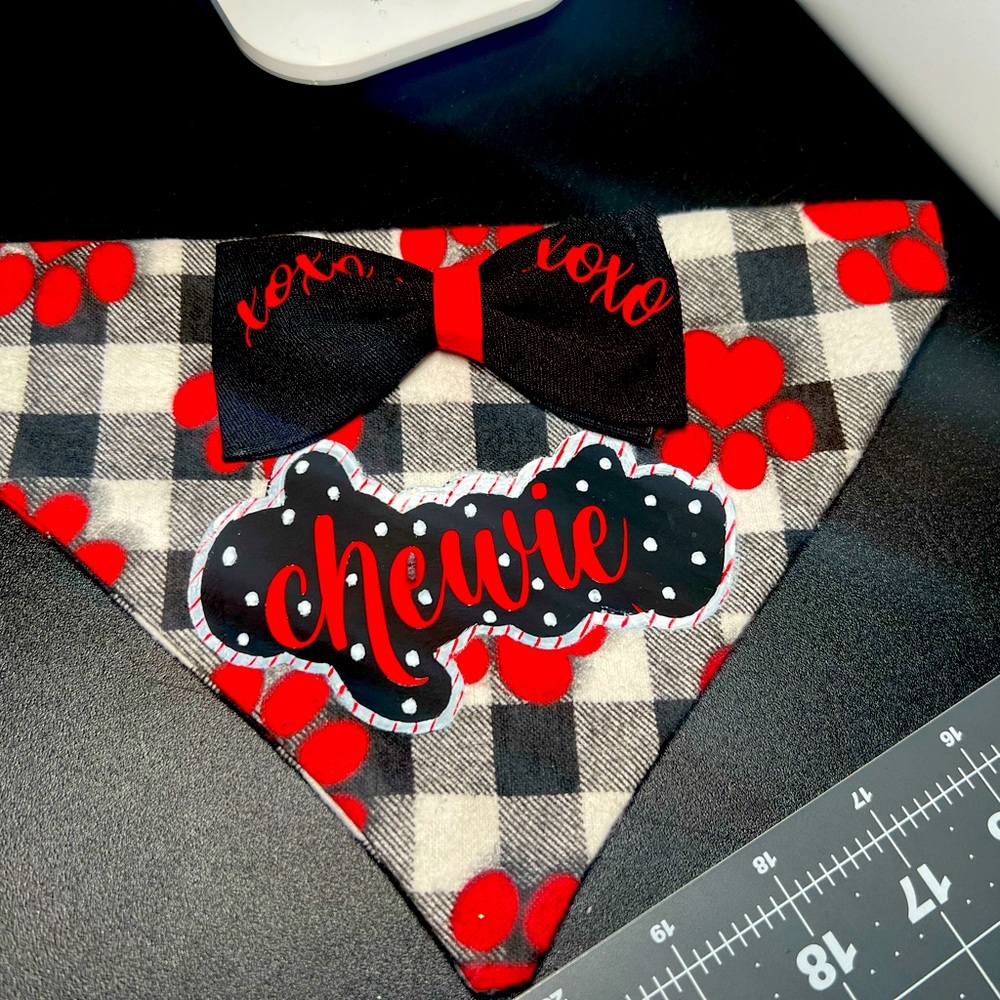 Custom dog bandannas